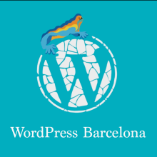 Careta base WordPressBcn 2016. Un proyecto de Diseño, Br, ing e Identidad y Diseño editorial de Adrià Salido Zarco - 01.02.2017