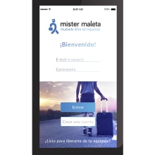 App Mister Maleta. Un proyecto de UX / UI, Diseño gráfico y Diseño de la información de Maite Atutxa - 28.11.2016