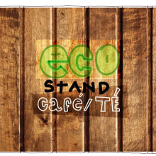 Stand ECO Té/Café. 3D, Architecture, Furniture Design, Making, Graphic Design, Industrial Design & Interior Design project by Alejandro Fernández Da cunha - 02.01.2017