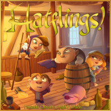 Hatflings (board game). Un proyecto de Ilustración tradicional de Lorena Azpiri Sánchez - 02.02.2017