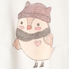 Babygirls Sweet Birds. Un proyecto de Ilustración tradicional y Moda de Nancy Fernández Pérez - 31.08.2016