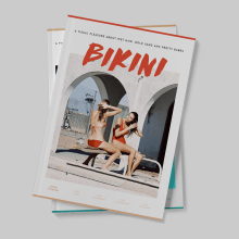 BIKINI: Mi proyecto del curso Introducción al Diseño Editorial. Editorial Design project by Migue Martin - 02.04.2017