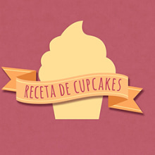 Receta de cupcakes.. Projekt z dziedziny  Motion graphics i  Animacja użytkownika Raquel Ortega - 05.02.2017