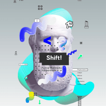 Shift - Festival multimedia independiente. Un proyecto de Diseño, Dirección de arte, Br, ing e Identidad, Diseño gráfico, Arquitectura de la información y Diseño de la información de Luciana Tavella - 07.02.2017
