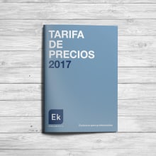TARIFA EKSELANS 2017. Un proyecto de Fotografía, Diseño editorial y Diseño gráfico de Claudia Domingo Mallol - 05.01.2017