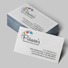 Logo y tarjeta para Picace's. Graphic Design project by Belen Navarro - 10.21.2014