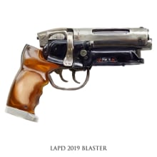 Blade Runner LAPD 2019 Blaster. Un proyecto de Ilustración tradicional y Bellas Artes de Jose Antonio Moreno Monsalve - 12.02.2017