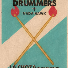 GIG Poster GAS Drummers. Un proyecto de Ilustración tradicional y Diseño gráfico de Johnny Piñeiro - 13.02.2017