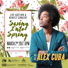 Swing into Spring – Live Auction & Benefit Concert. Música projeto de Ottawa Jazz Festival - 15.02.2017