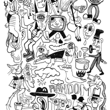 Puzzle Drawing. Design e Ilustração tradicional projeto de Isaac López Virgili (Isac Demons) - 07.09.2012