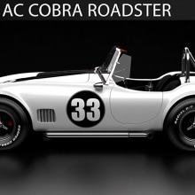 Shelby AC Cobra CGI 3D Animación. Design, Advertising, Film, Video, TV, 3D, Animation, Automotive Design, Education, Events, Graphic Design, Industrial Design, Multimedia, Photograph, Post-production, Product Design, Video, Infographics, VFX, 3D Animation, 3D Modeling, Digital Marketing, Video Games, Video Editing, and 3D Design project by Ivan C - 01.16.2016