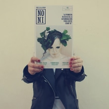 Revista NONI . Un progetto di Fotografia, Br, ing, Br, identit, Design editoriale e Graphic design di Mawi Dominguez Jorge - 18.02.2017
