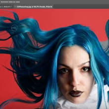 Selección precisa de cabello en Photoshop. Un proyecto de Fotografía, Cine, vídeo, televisión, Bellas Artes y Vídeo de Fátima Ruiz - 20.02.2017