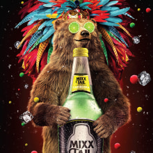 Mixxtail. 3D, and Art Direction project by Lucas Casagrande - 02.21.2016