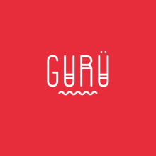 Creación de marca: cafetería GURÜ. Un proyecto de Br, ing e Identidad, Diseño gráfico y Packaging de Teresa Ortiz | Diseñadora gráfica - 30.11.2016