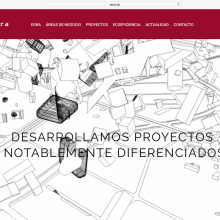 Página web Eora. Web Design projeto de Wellaggio - 15.04.2016