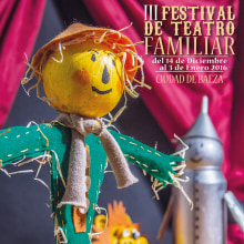 Festival de Teatro Familiar . Fotografia, e Design gráfico projeto de Andrés García - 22.02.2017
