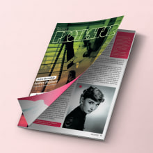 Revista Proyector. Editorial Design, and Film project by Desireé Vásquez Sánchez - 06.24.2012