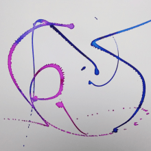 Caligrafía creativa. Calligraph project by Marcos Rodríguez - 12.24.2015