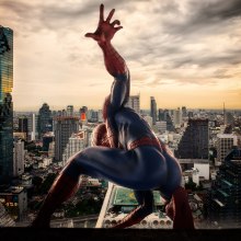 Póster SpiderMan. Photograph project by David Brat - 02.27.2017
