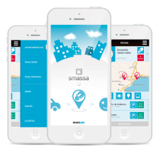 Smartpark  Smassa mobile app. Un proyecto de UX / UI y Diseño interactivo de Alejandro Gómez Naranjo - 28.10.2014