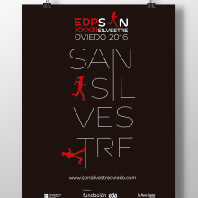 San Silvestre 2016. Graphic Design project by Laura Iglesias Miguel - 12.31.2016