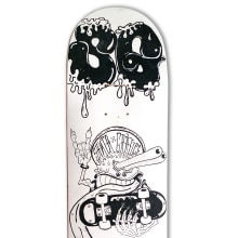 Skateboard • The Critter  #SkateArt. Design, Traditional illustration, and Fine Arts project by Matdisseny @matdisseny - 07.11.2012
