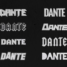 DANTE rockband. Un proyecto de Dirección de arte, Br, ing e Identidad, Diseño gráfico, Diseño Web y Desarrollo Web de Montenegro Creative Studio - 01.03.2017