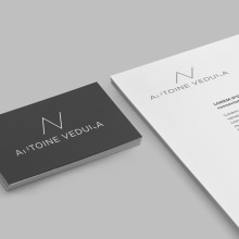 Antoine Veduka. Un projet de Br, ing et identité , et Design graphique de Tip Tip Studio - 01.03.2017