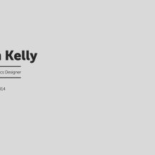 Sam Kelly ShowReel 2014. Design, Publicidade, Música, Motion Graphics, Cinema, Vídeo e TV, 3D, Animação, Design de títulos de crédito, Design gráfico, Pós-produção fotográfica, Tipografia, Cinema, TV, Infografia, e VFX projeto de Sam Kelly - 13.03.2017