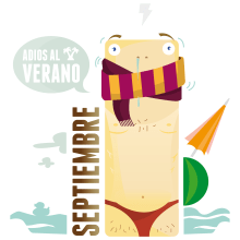 Adios Verano. Traditional illustration project by Álvaro Ruiz Sánchez - 09.14.2013