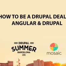 Drupal Summer 2016: Angular & Drupal, amigos con derecho a API. Un proyecto de Programación, Cine, vídeo, televisión, Desarrollo Web y Vídeo de Adrià Salido Zarco - 16.03.2017