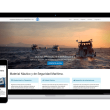 Diseño web - Salvamento marítimo Ein Projekt aus dem Bereich Webdesign von Luis Mazuecos Salas - 27.02.2016