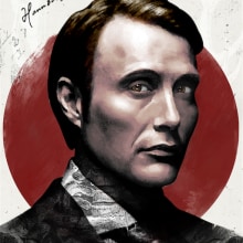 Hannibal Lecter (serie) by Ari B Miró. Design, Traditional illustration, and Graphic Design project by Ari B. Miró - 03.18.2017