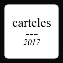 carteles 2017. Design, and Music project by petra trinidad - 02.12.2017