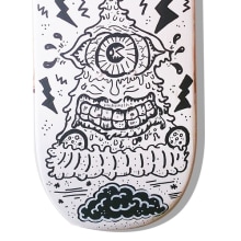 Skateboard • Pizza is God #SkateArt. Un proyecto de Diseño, Ilustración tradicional y Dirección de arte de Matdisseny @matdisseny - 28.08.2015