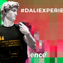 Dalí Experience - Salvador Dalí Exhibition – Palazzo Belloni, Bologna. Traditional illustration, Motion Graphics, Animation, Art Direction, Character Design, Creative Consulting, Graphic Design, Screen Printing, To, Design, Comic, and Video project by giuseppe celestino - 11.01.2016
