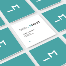 Begoña Merelles Personal Coach. Art Direction, Br, ing, Identit, and Graphic Design project by Andrea Abreu - 02.01.2016