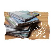 Libretas 2015 | Notebooks 2015. Ilustração tradicional, Artesanato, e Design gráfico projeto de Ana Callegari - 24.03.2015
