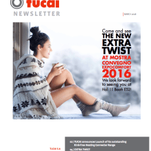 NEWSLETTER - TUCAI. Design editorial, Design gráfico, e Marketing projeto de Sophia Cesari - 24.03.2017