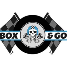 Logotipo - Box & Go. Projekt z dziedziny Trad, c, jna ilustracja i Projektowanie graficzne użytkownika Sophia Cesari - 24.03.2017