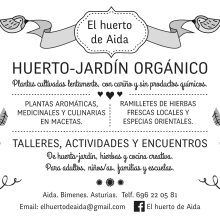 El huerto de Aida. Design e Ilustração tradicional projeto de Ester Abella González - 12.04.2014