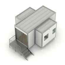 Modular housing. Product Design project by Marta Vallès - 03.29.2017