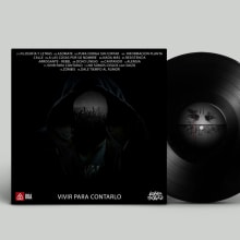 Rediseño en Vinilo de disco "Vivir para contarlo" de Doble V. Design, Design gráfico, Packaging, e Design de produtos projeto de Jorge Guzmán - 30.03.2017