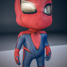 Spider-Mini. 3D, Animação, Direção de arte, e Design de personagens projeto de Ray Gamarra - 30.03.2017