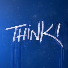 THINK!. 3D projeto de Pablo Calzado - 30.03.2017