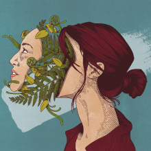Por qué las mujeres salvarán el planeta. Traditional illustration project by Andreu Zaragoza - 04.03.2017
