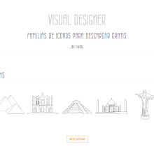 Free Icons for Download - Jorge Guz. Un proyecto de Diseño, UX / UI, Consultoría creativa, Diseño gráfico, Diseño de la información y Diseño Web de Jorge Guzmán - 05.04.2017