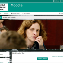 Moodle Escuela Ramón y Cajal. Web Development project by Efraim Bayarri - 04.06.2017