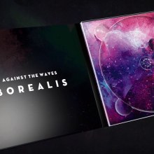 AGAINST THE WAVES - Borealis [Album Packaging]. Design, Art Direction, Br, ing, Identit, Character Design, Design Management, Editorial Design, Graphic Design, Packaging, Product Design, T, and pograph project by Miguel Mateos - 11.11.2016